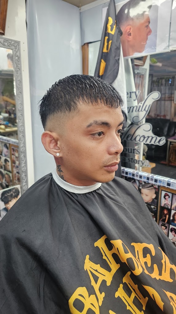 Far East Pinoy Barbershop Interior